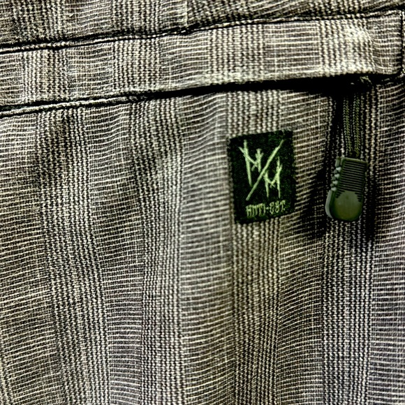 Metal Mulisha The Deuce II Black Gray Checkered Print Board Shorts Boys Large - Picture 4 of 7